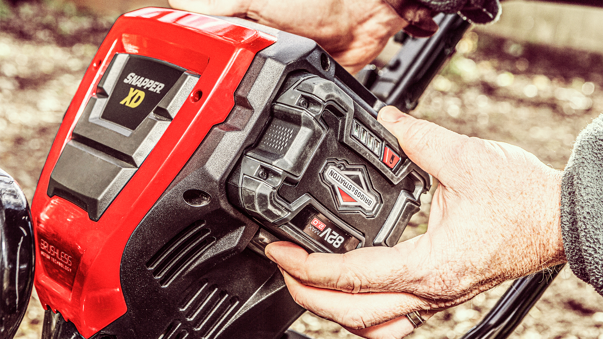 82 Volt Max Lithium Ion Cordless Cultivator Snapper
